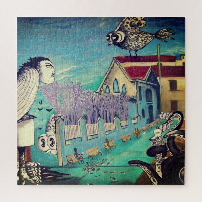 Kunstsurrealist Puzzle (Vertikal)