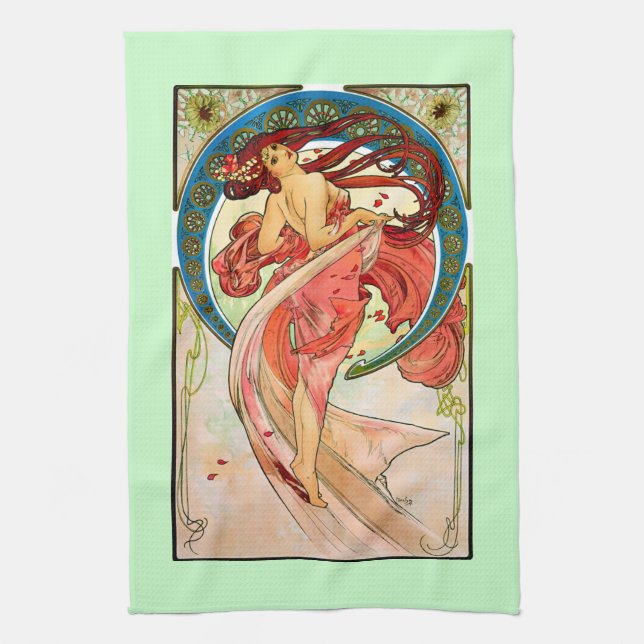 Kunsttanz Geschirrtuch (Vertikal)