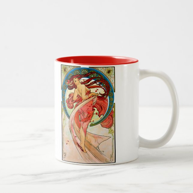 Kunsttanz Zweifarbige Tasse (Rechts)