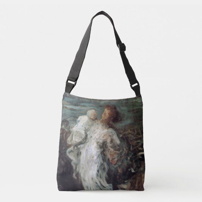 Kunsttaschen "Mutter mit Kind" Tragetaschen Mit Langen Trägern (Vorderseite)