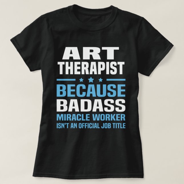 Kunsttherapeut T-Shirt (Design vorne)