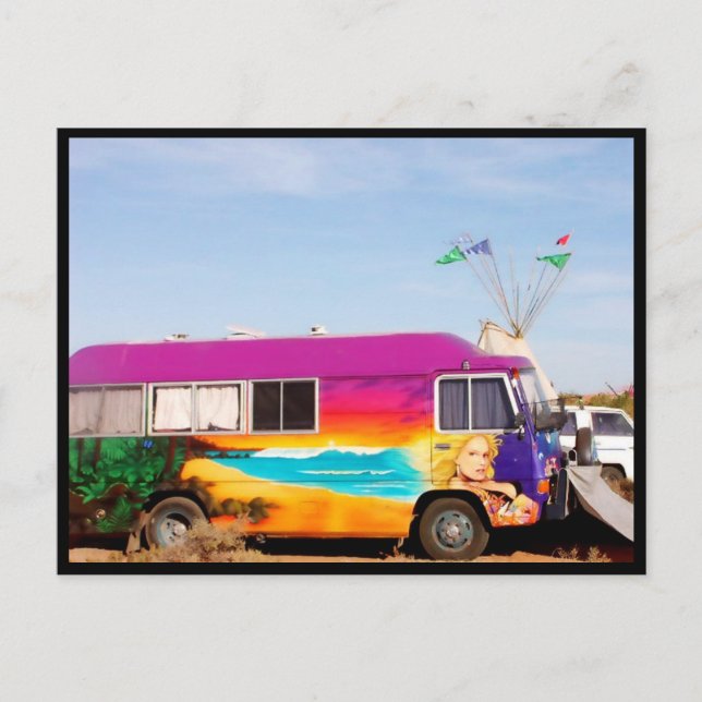 Kunsttransporte Postkarte (Vorderseite)