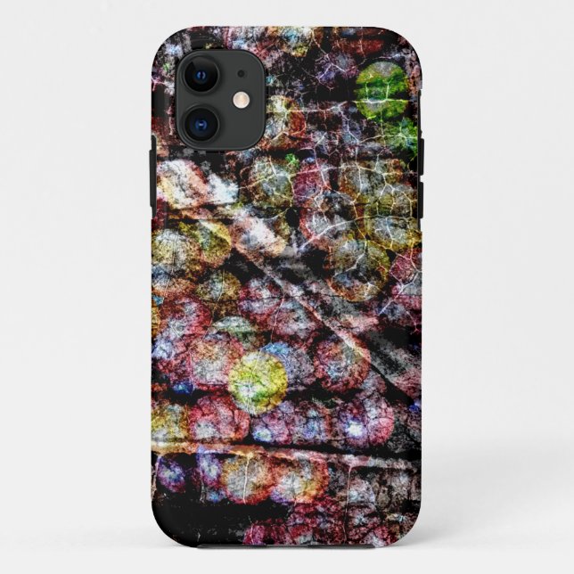Kunsttrauben auf Blatt Case-Mate iPhone Hülle (Rückseite)