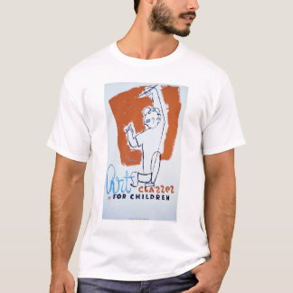 Kunstunterrichte für Kinder WPA 1940 T-Shirt