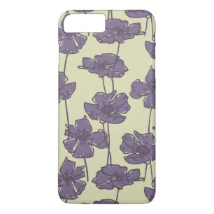 KunstVintager Blumenmusterhintergrund Case-Mate iPhone Hülle