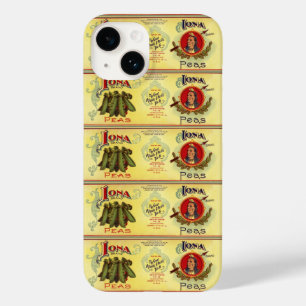 Kunstvolle alte Gemüse-Dosenetiketten von Iona Bra Case-Mate iPhone Hülle