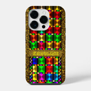 Kunstvolle Eleganz iPhone 14 Pro Hülle