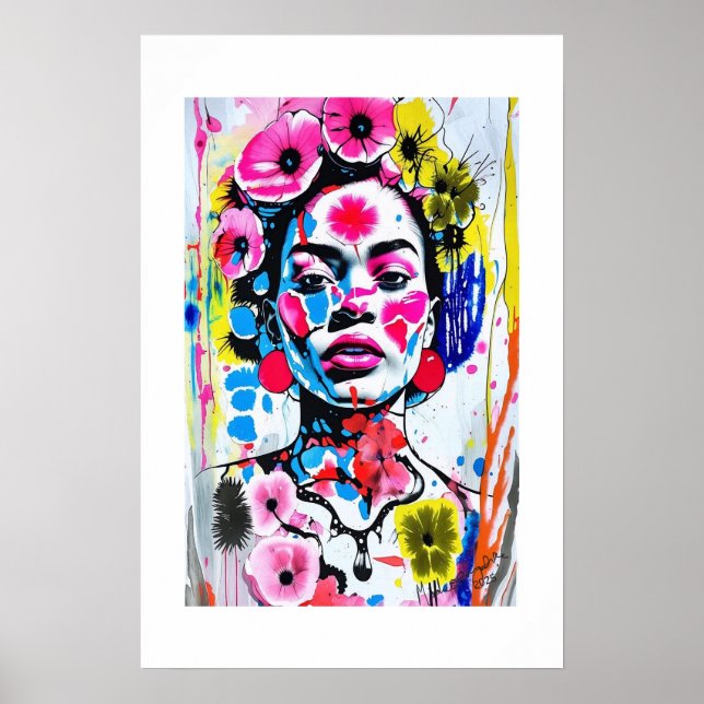 Kunstvolle Kunstwerke & Exklusives Design Poster (Vorne)