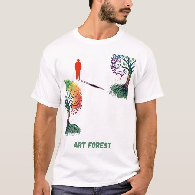 Kunstwald T-Shirt (Vorderseite)