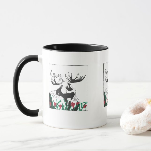 Kunstwaldmoose Tasse (Mit Donut)