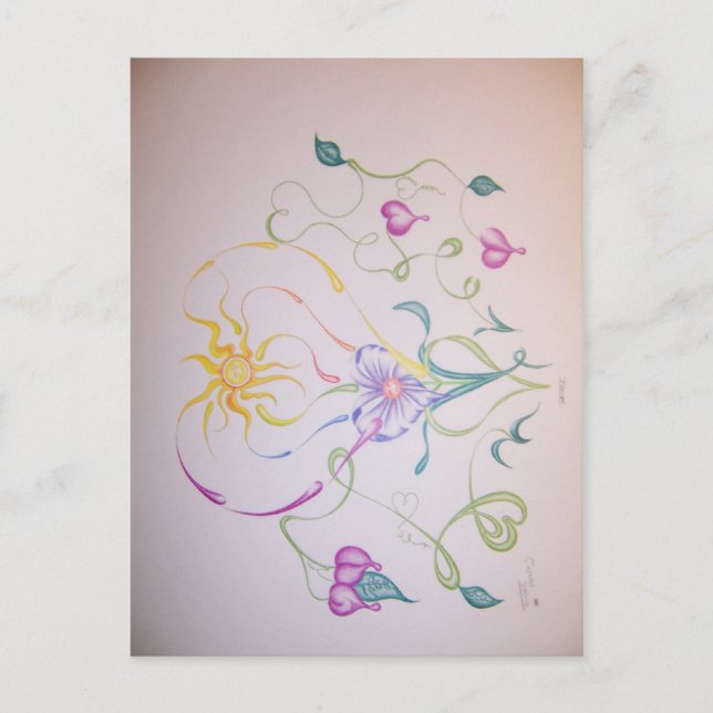 Kunstwerk 008 postkarte (Vorderseite)