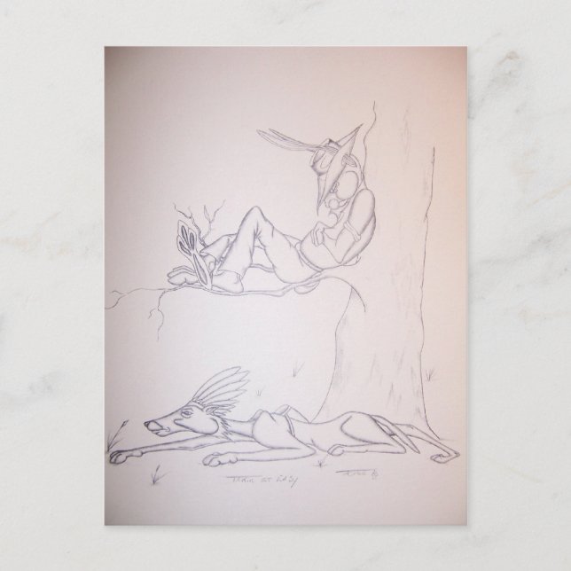 Kunstwerk 021 postkarte (Vorderseite)