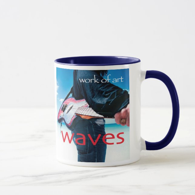 Kunstwerk/blaue Tasse (Rechts)