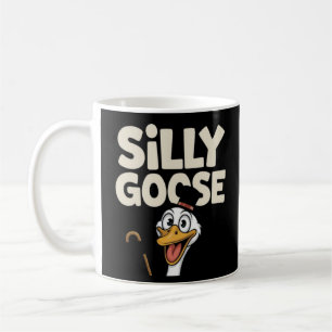 Kunstwerk Illustration Alberne Gans, Haselgans Kaffeetasse