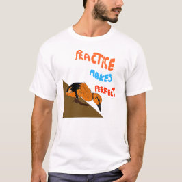 Kunstwerk mutiges Entlein T-Shirt