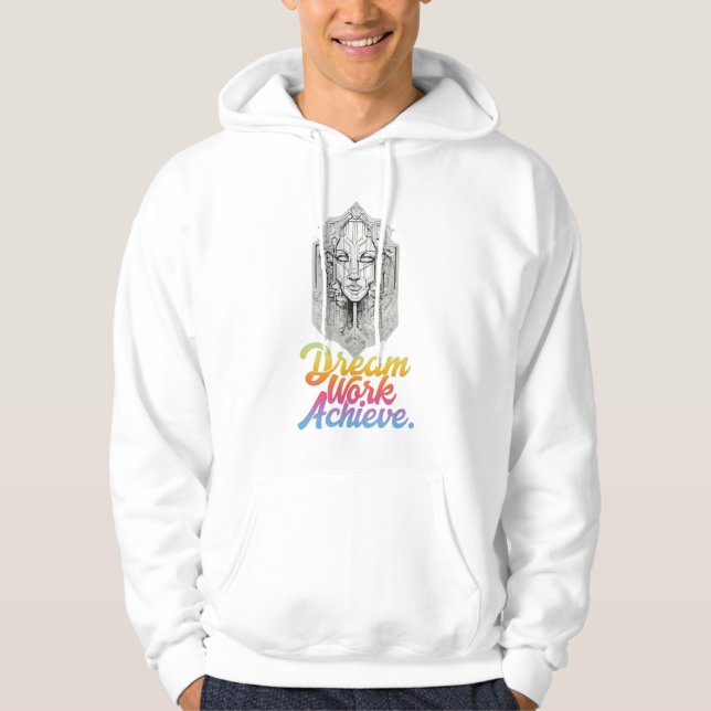 Kunstwerk Träume erreichen Hoodie (Vorderseite)