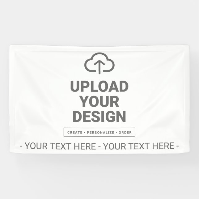 Kunstwerk- und Textdesign Banner (Horizontal)