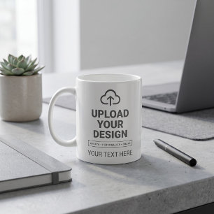 Kunstwerk- und Textdesign Kaffeetasse