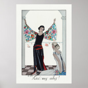 Kunstwerk von George Barbier Poster