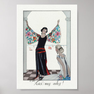 Kunstwerk von George Barbier Poster