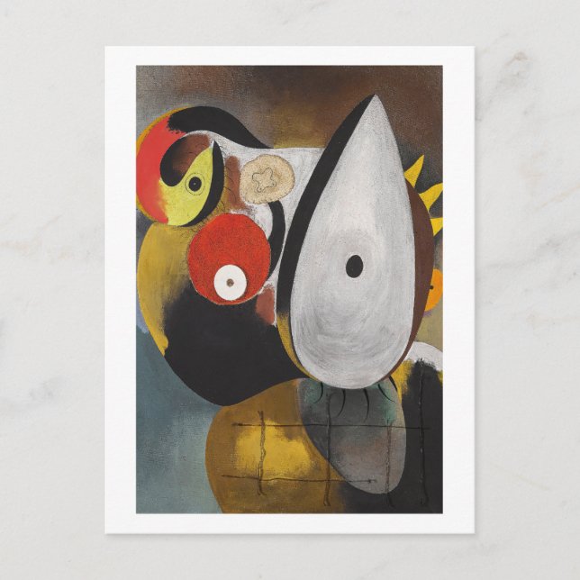 Kunstwerke, abstrakte Kunst Postkarte (Vorderseite)