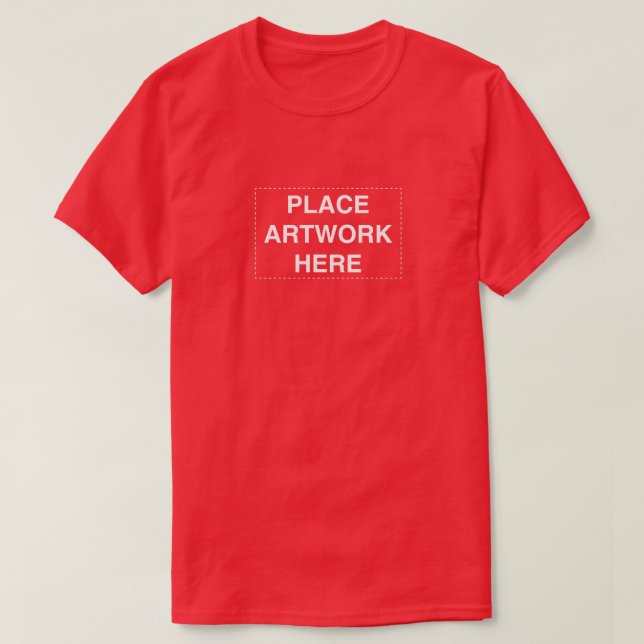 Kunstwerke hier lustiges Design T-Shirt (Design vorne)