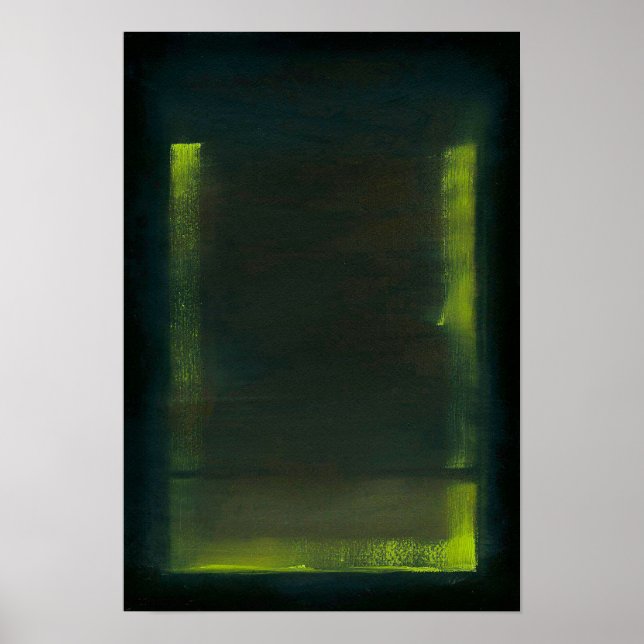 Kunstwerke von Rothko abstrakt Poster (Vorne)