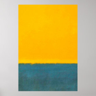 Kunstwerke von Rothko abstrakt Poster