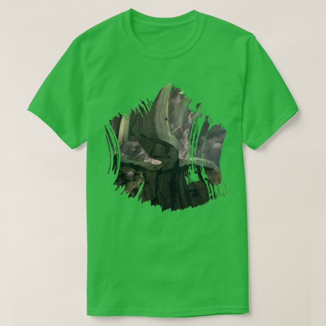 Kunstwerktextur mit einer kleinen Touch von abstra T-Shirt (Design vorne)