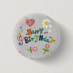 Kunterbunt Button