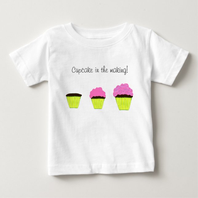 Kupcake im T - Shirt Kids machen (Vorderseite)