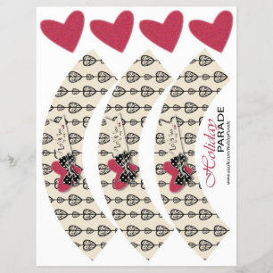 Kupcake-Wrapper aus meinem Herzen Flyer