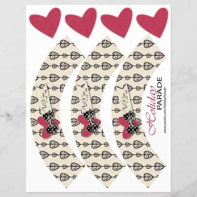 Kupcake-Wrapper aus meinem Herzen Flyer (Vorne)