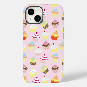 KUPCAKES PINK PATTERN Case-Mate iPhone 14 HÜLLE