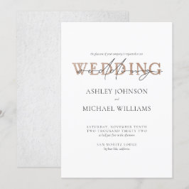 KUPER-TYPOGRAPHY-Handschrift-Hochzeit Einladung
