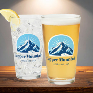 Kupfer-Berg Colorado-Après-Ski-Glas Glas