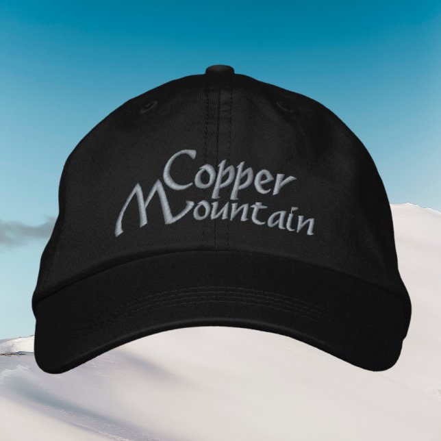 Kupfer-Berg Colorado bestickter Hut (Von Creator hochgeladen)