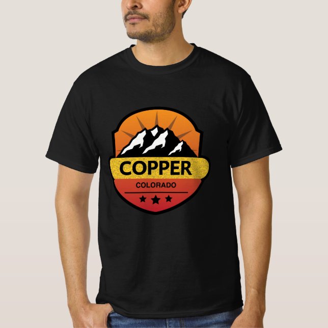 Kupfer-Berg in Colore T-Shirt (Vorderseite)