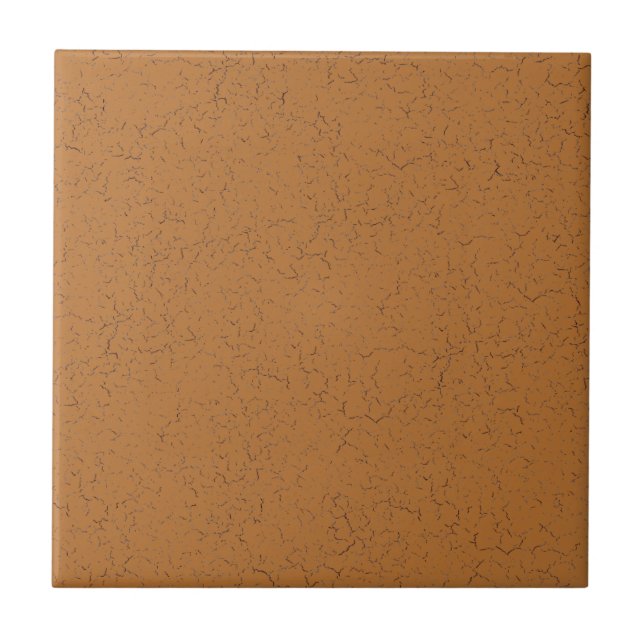Kupfer brauner Schnürsenkel Glaze Solid Color Tile Fliese (Vorderseite)