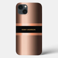 Kupfer Bronze metallische schwarze männliche Bezei