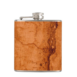 Kupfer Canyon Granit, bernsteinfarbenes Gold Sedon Flachmann