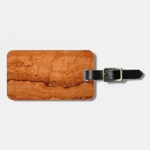 Kupfer Canyon Granit, bernsteinfarbenes Gold Sedon Gepäckanhänger