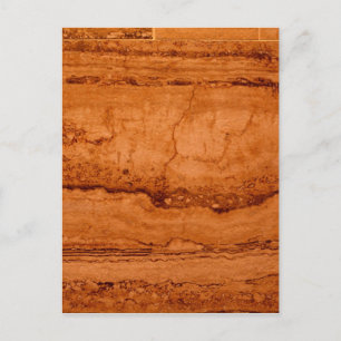 Kupfer Canyon Granit, bernsteinfarbenes Gold Sedon Postkarte