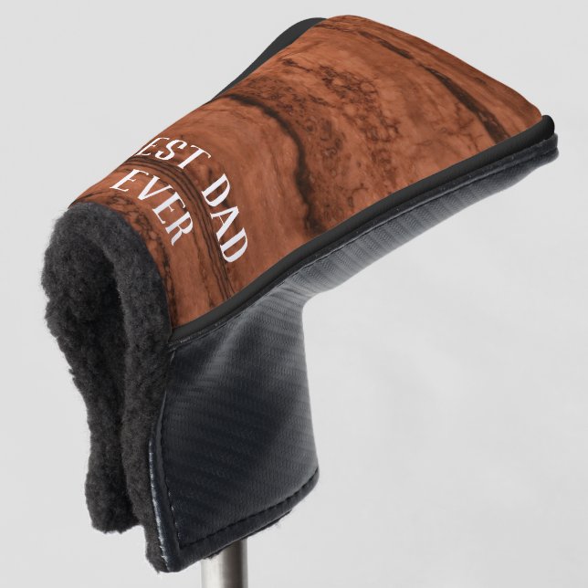 Kupfer Canyon Granit Golf Headcover (3/4 Vorderseite)