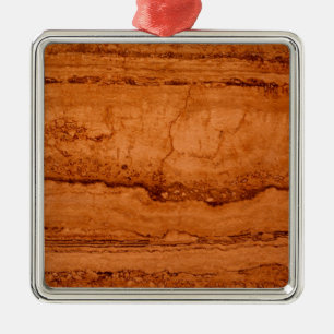 Kupfer Canyon Granit Silbernes Ornament