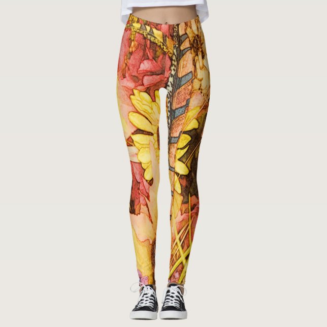 Kupfer Cherokee Leggings (Vorderseite)