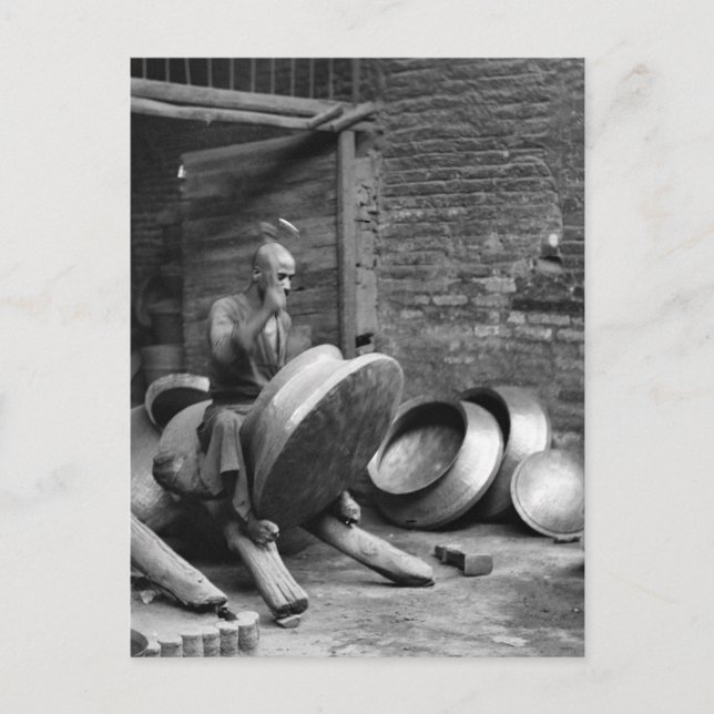 Kupfer Craft, Irak, 1930er Postkarte (Vorderseite)