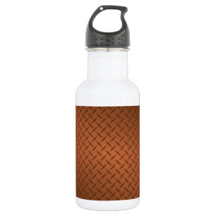 Kupfer-Diamantplatten-Muster Trinkflasche