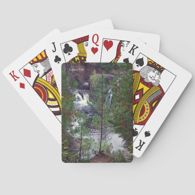 Kupfer Falls Spielkarten (Rückseite)