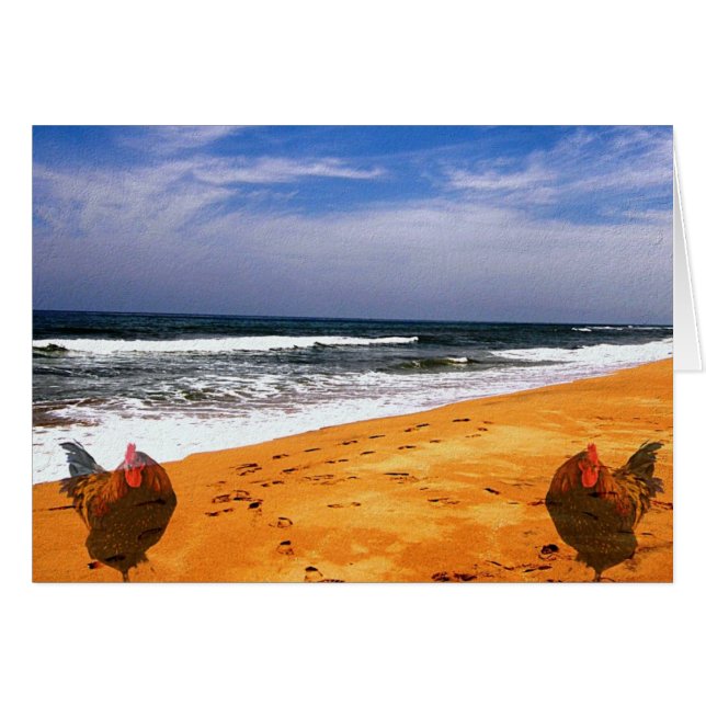 Kupfer geht zum Strand (Vorderseite (Horizontal))